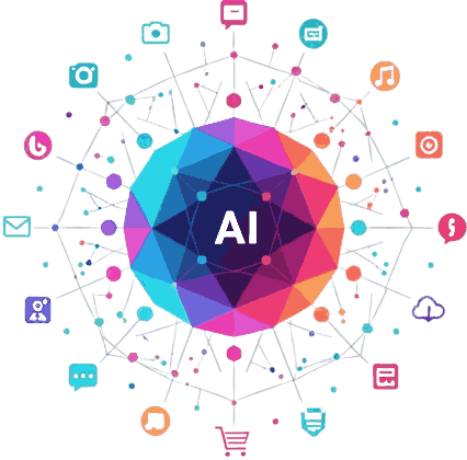 Логотип AI для людей